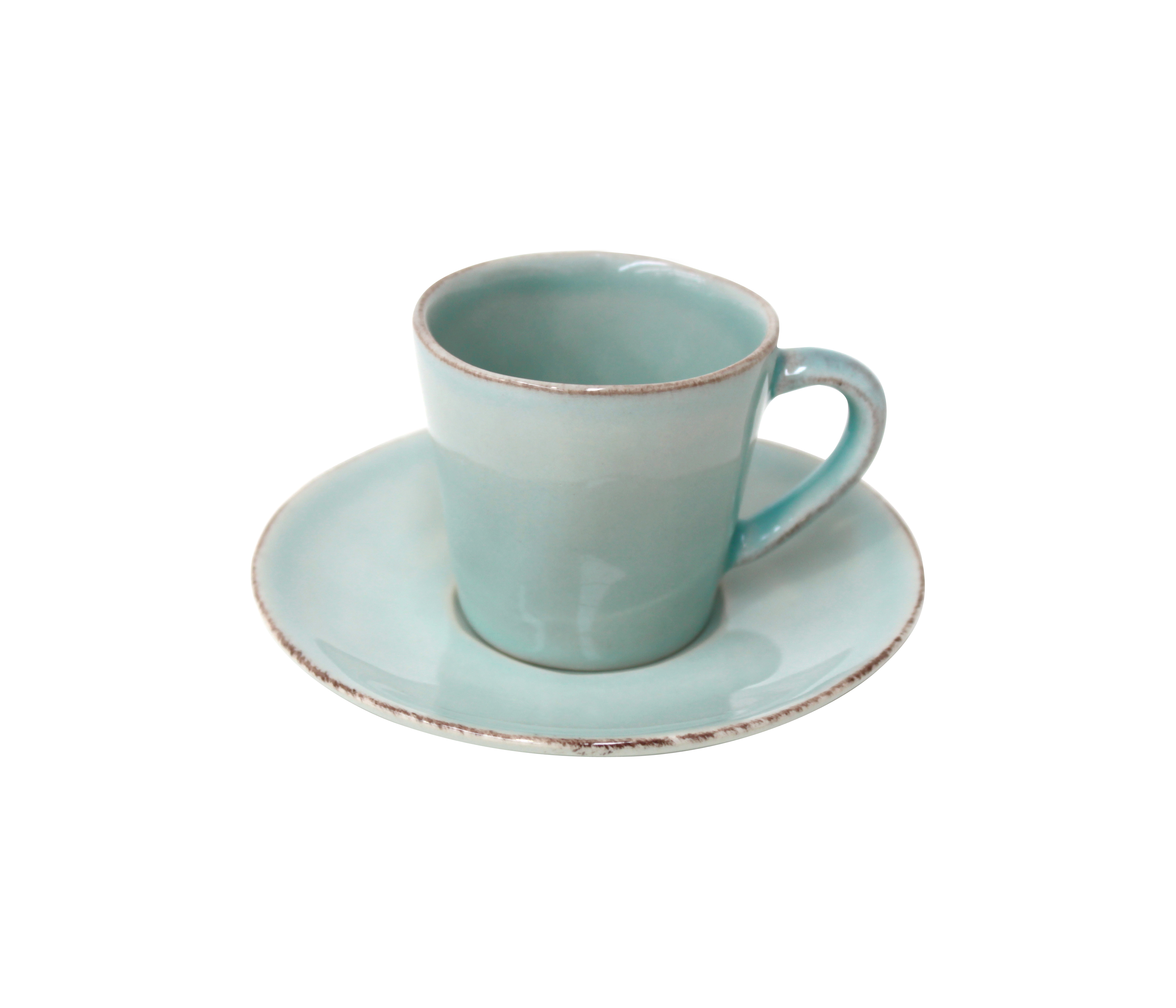 Nova Turquoise Coffee Cup & Saucer 0.07l Gift