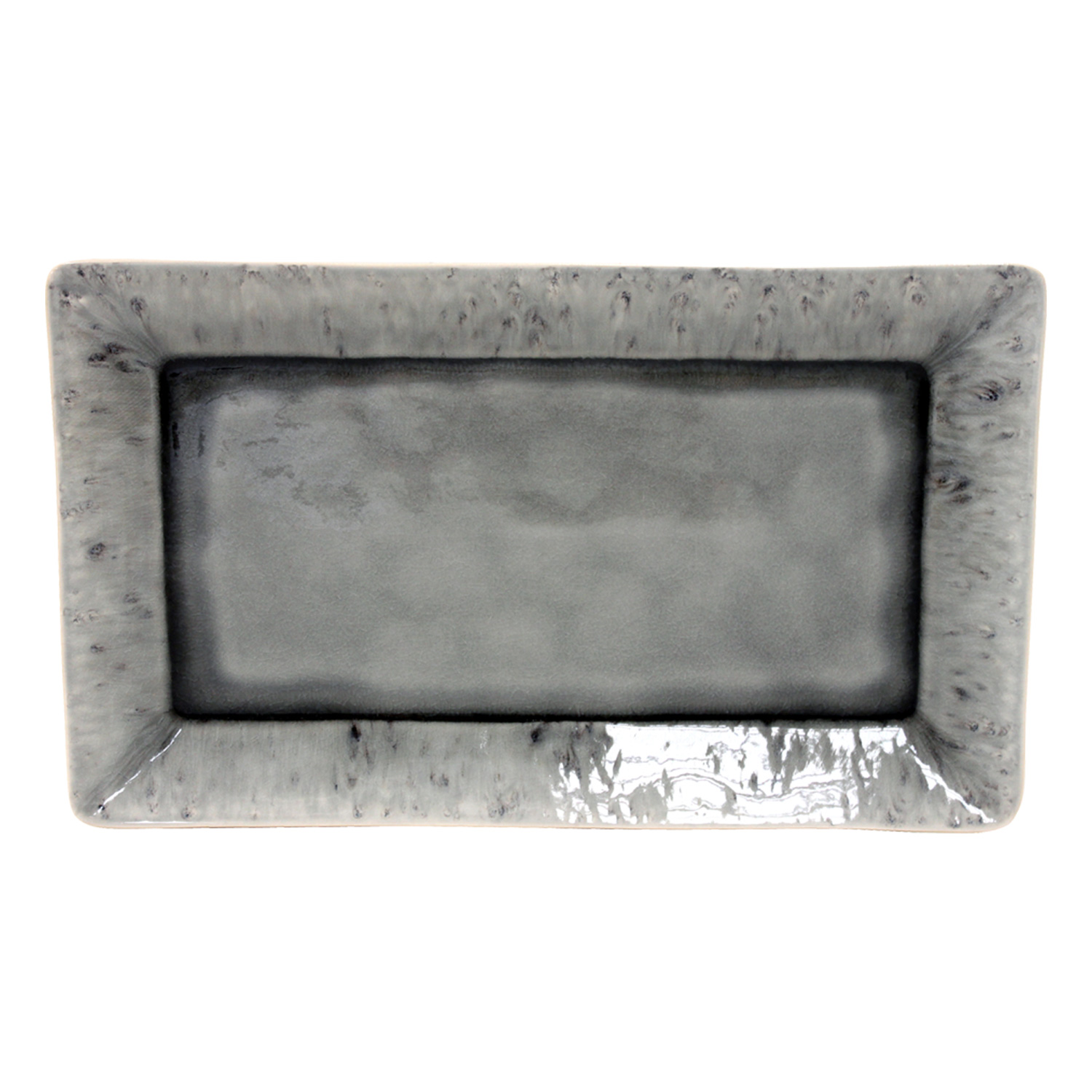 Madeira Grey Rect Tray Extra Large 40cm Gift