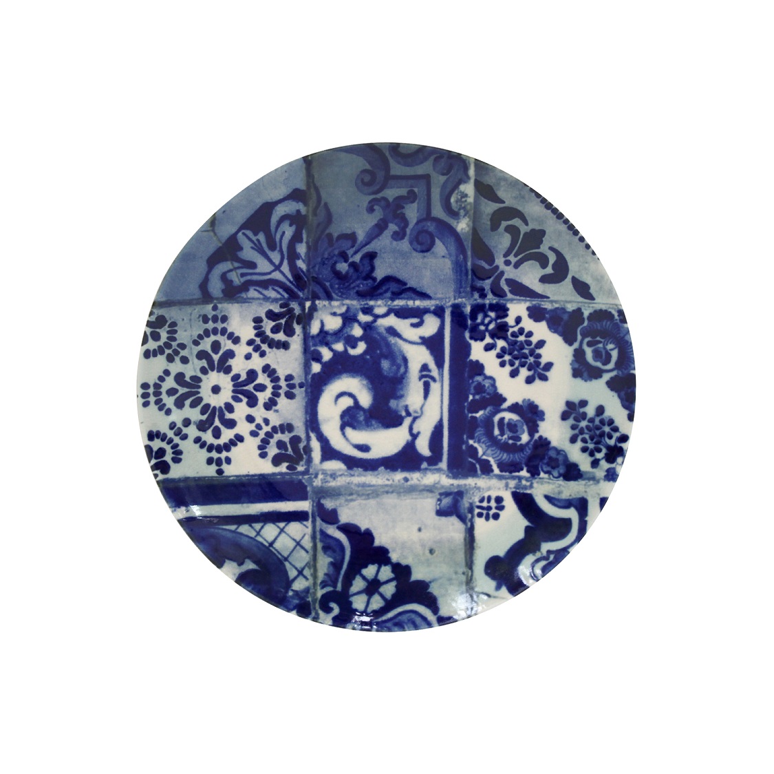 Lisboa Blue Tiles Dinner/buffet Plate 30cm Gift