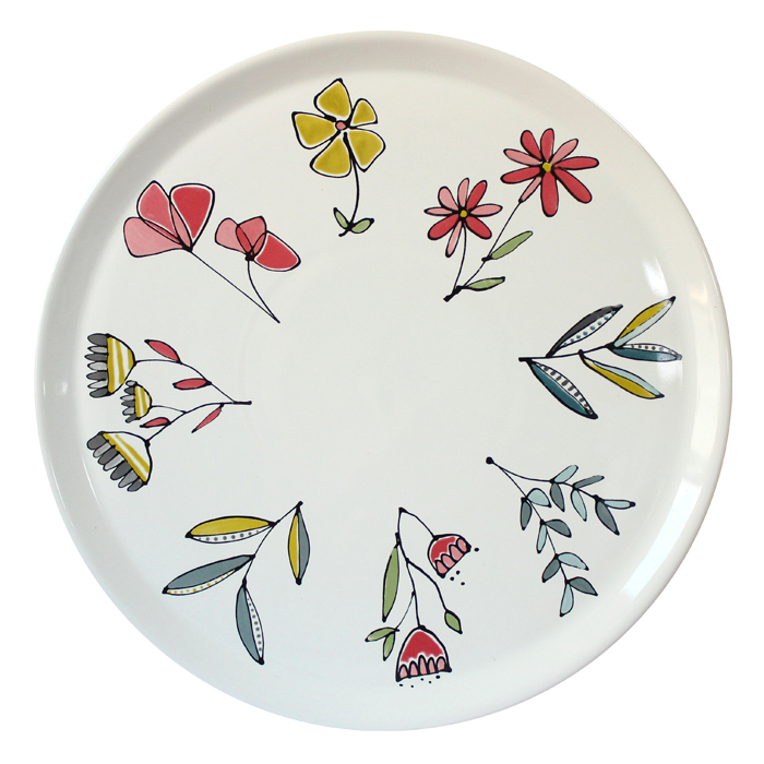 Gallery Thea Flora Large Plate 32cm Single Gift