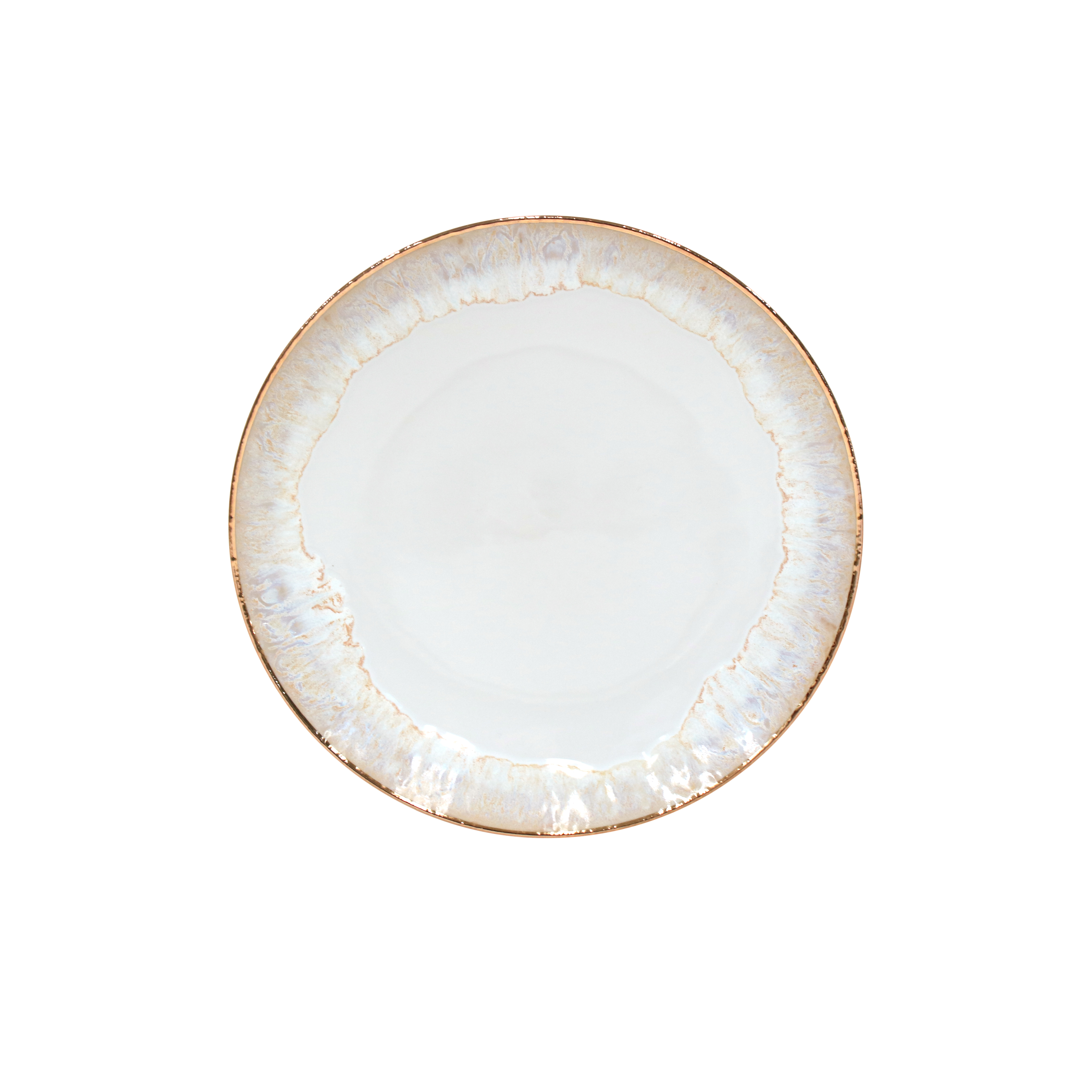 Taormina White-gold Dinner Plate 27cm Gift