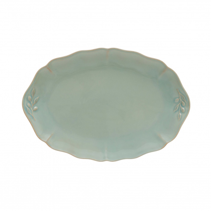Alentejo Turquoise Oval Platter Medium 32cm Gift