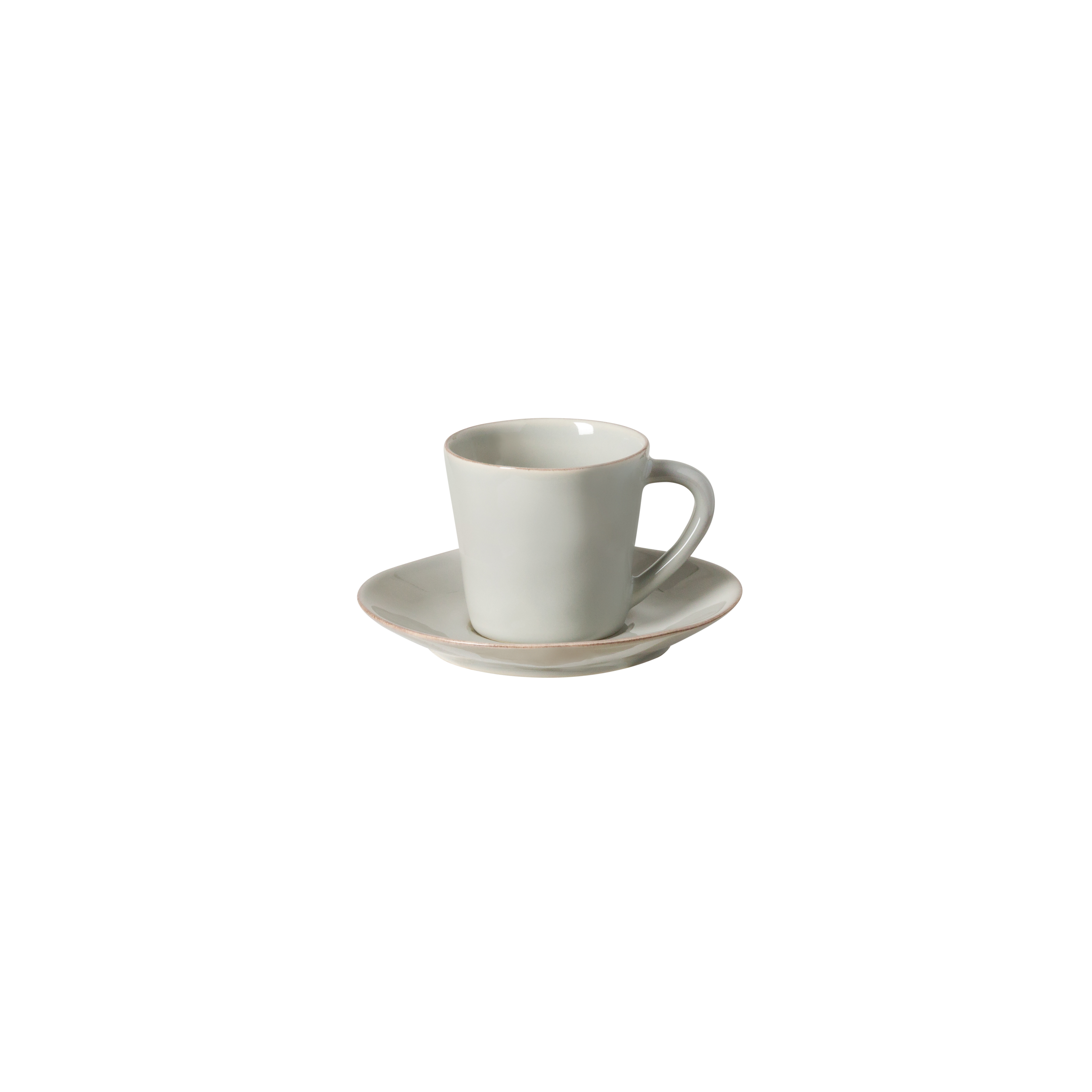 Nova Sand Grey Tea Cup And Saucer 0.19l Gift