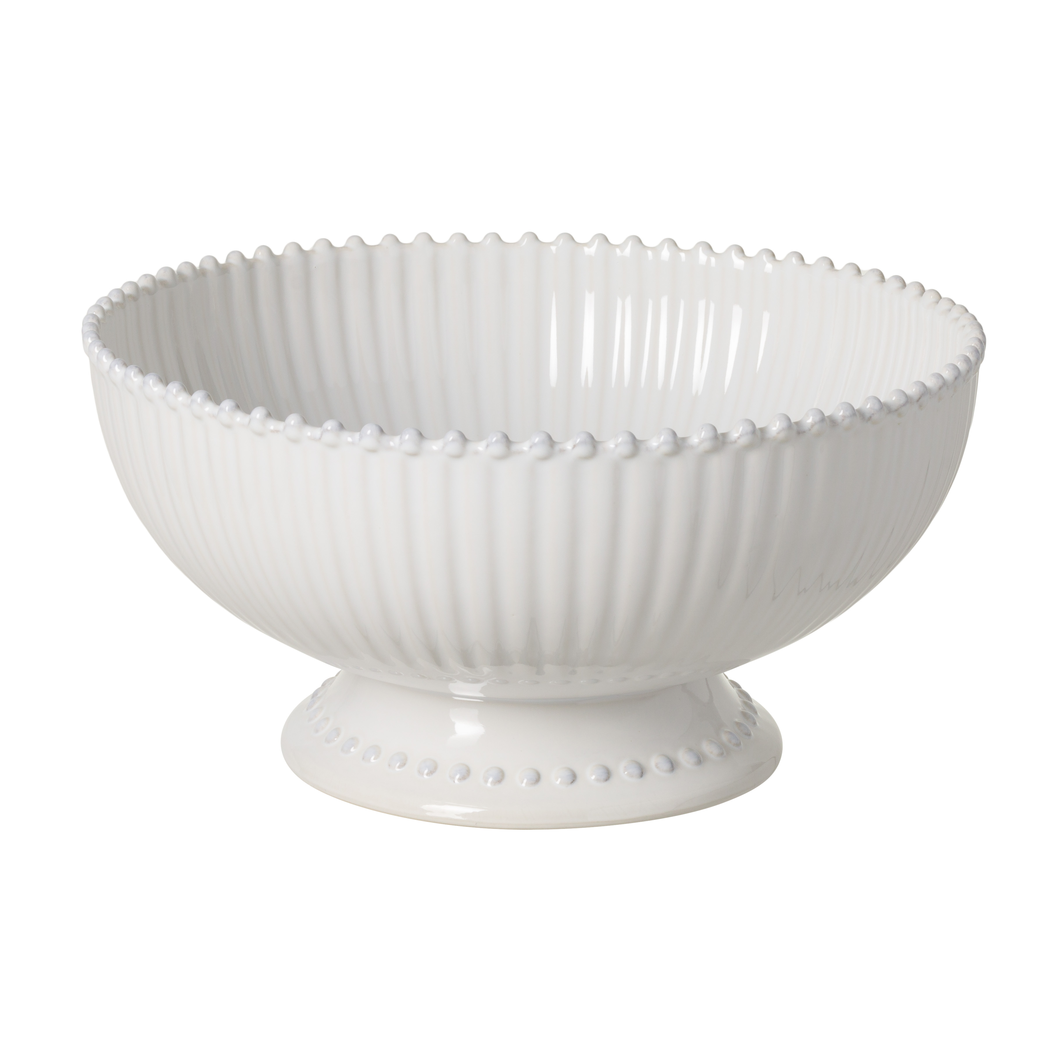 Pearl White Centerpiece Serving Bowl 32.2cm Gift