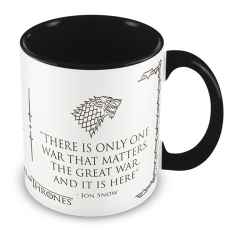 Game Of Thrones Boxed Mug Coloured Inner War Gift