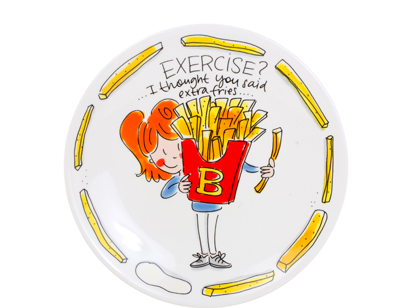 Blond Snack Plate 22 Cm Exercise Gift