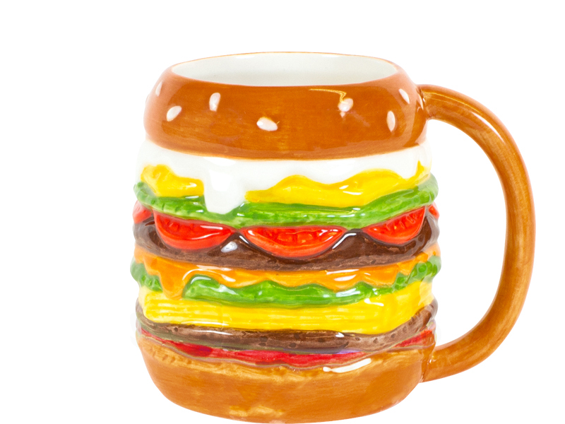 Blond Snack Hamburger 3d Mug Gift