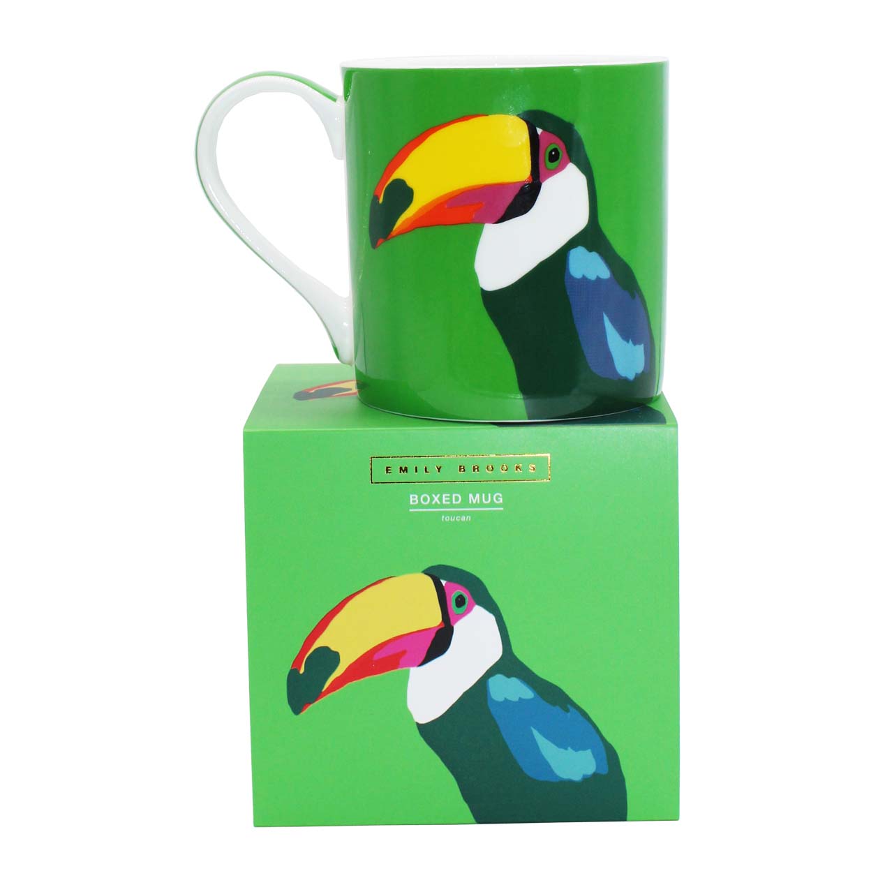 Emily Brooks Boxed Mug Toucan Gift