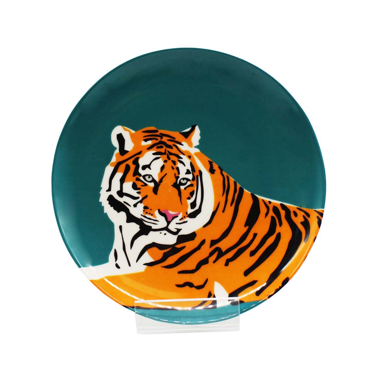 Emily Brooks Plate 21cm Tiger Gift