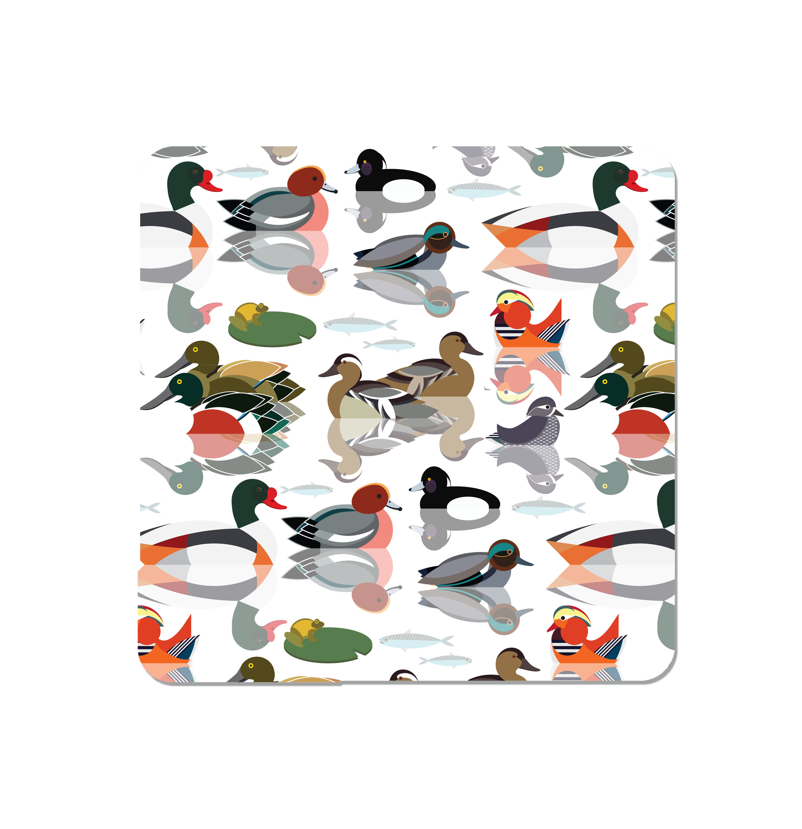 I Like Birds Placemat Ducks Gift