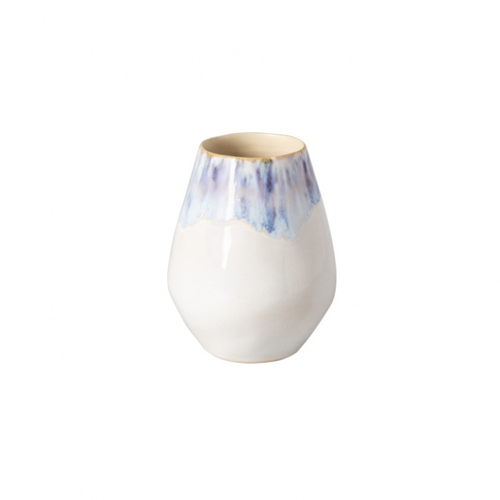 Brisa Ria Blue Oval Vase Small 15cm 0.97l Gift