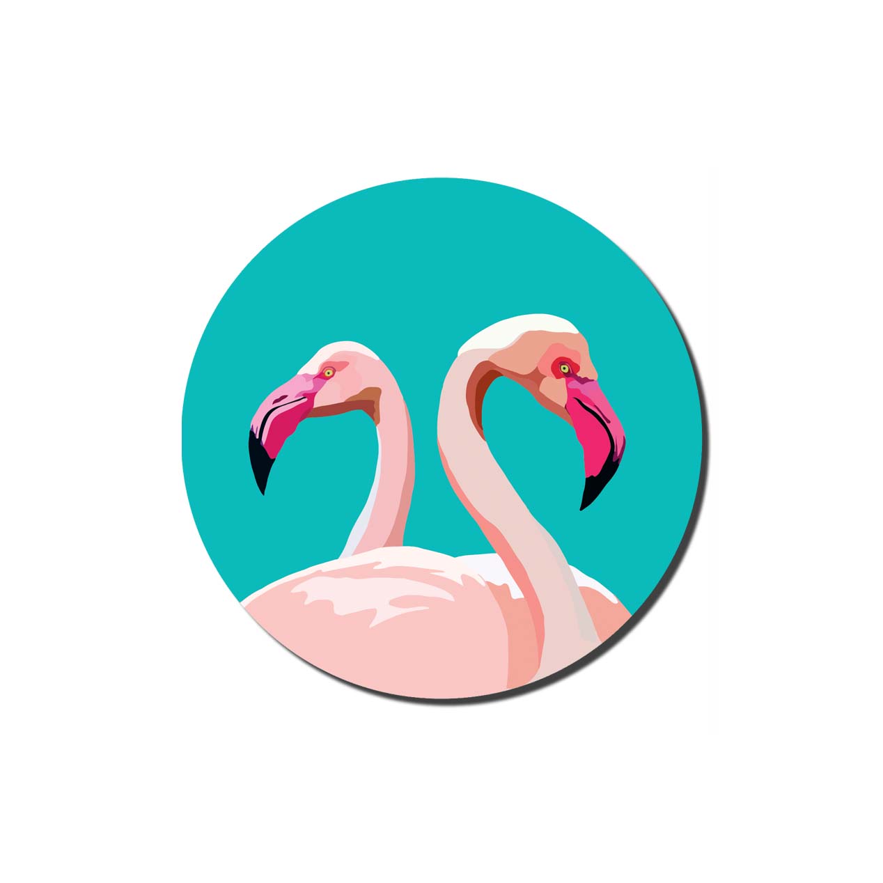 Emily Brooks Coasters Flamingo Gift