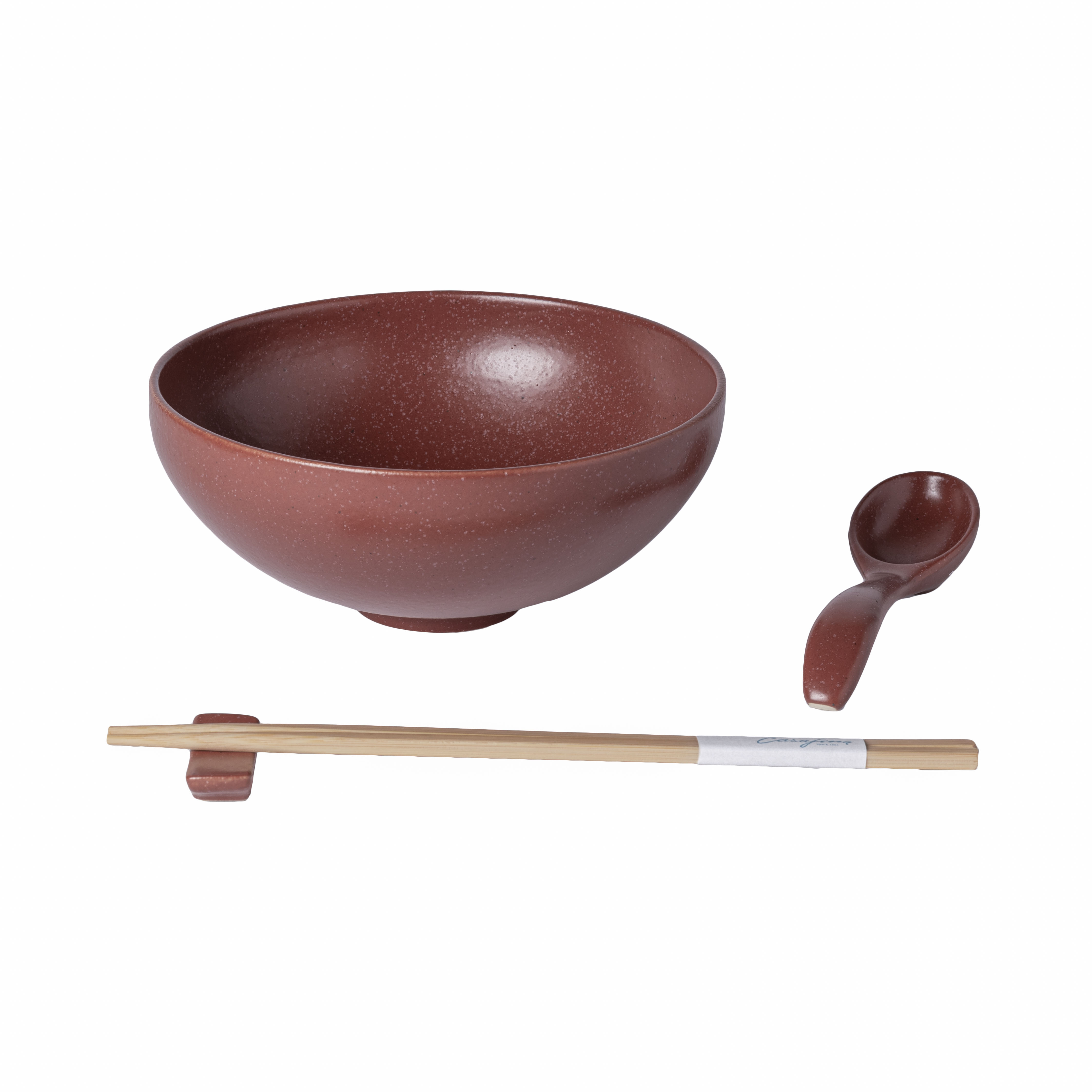 Pacifica Cayenne Ramen Bowl Set 18.8cm Gift
