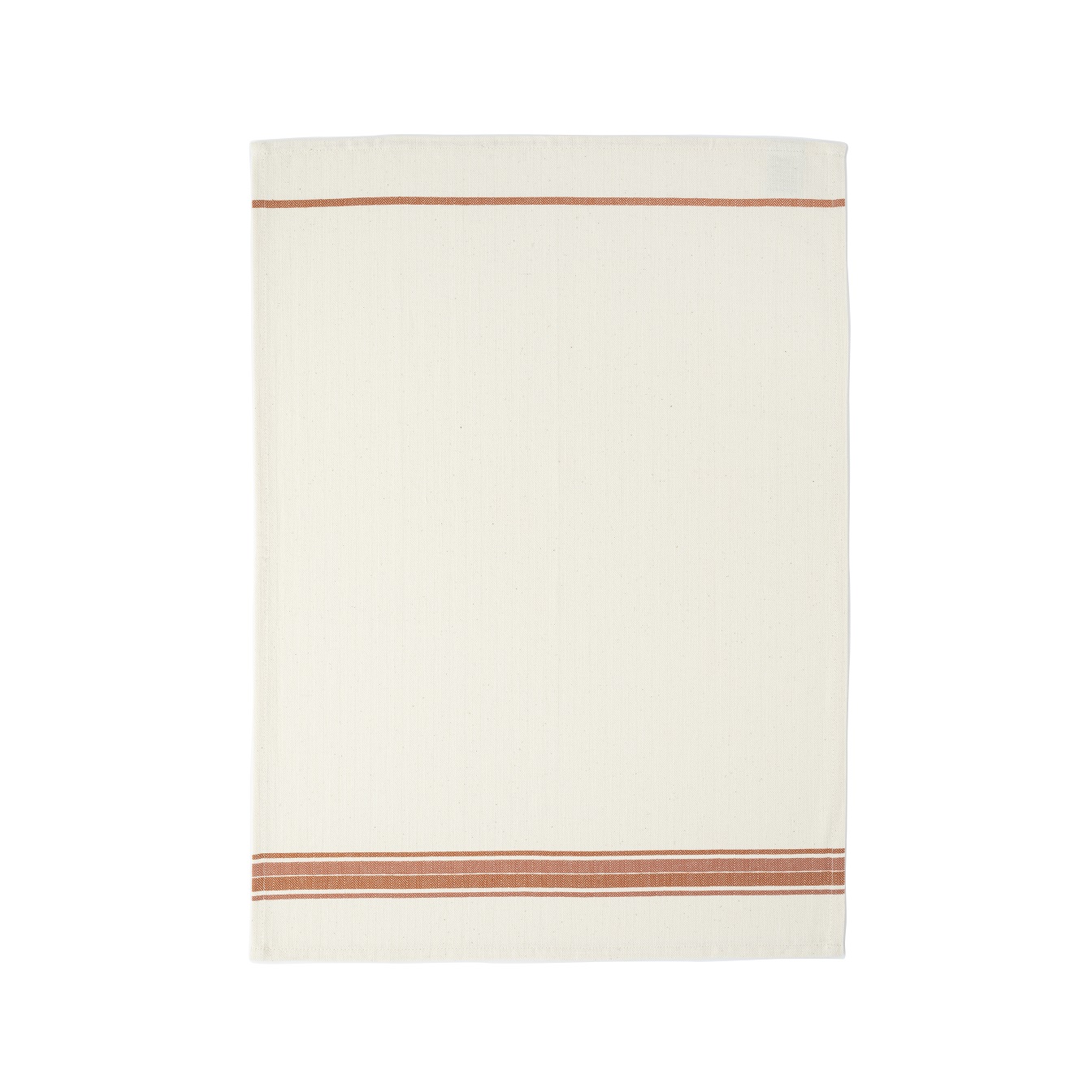 French Stripes Set Of 2 Kitchen Towels Orange Gift