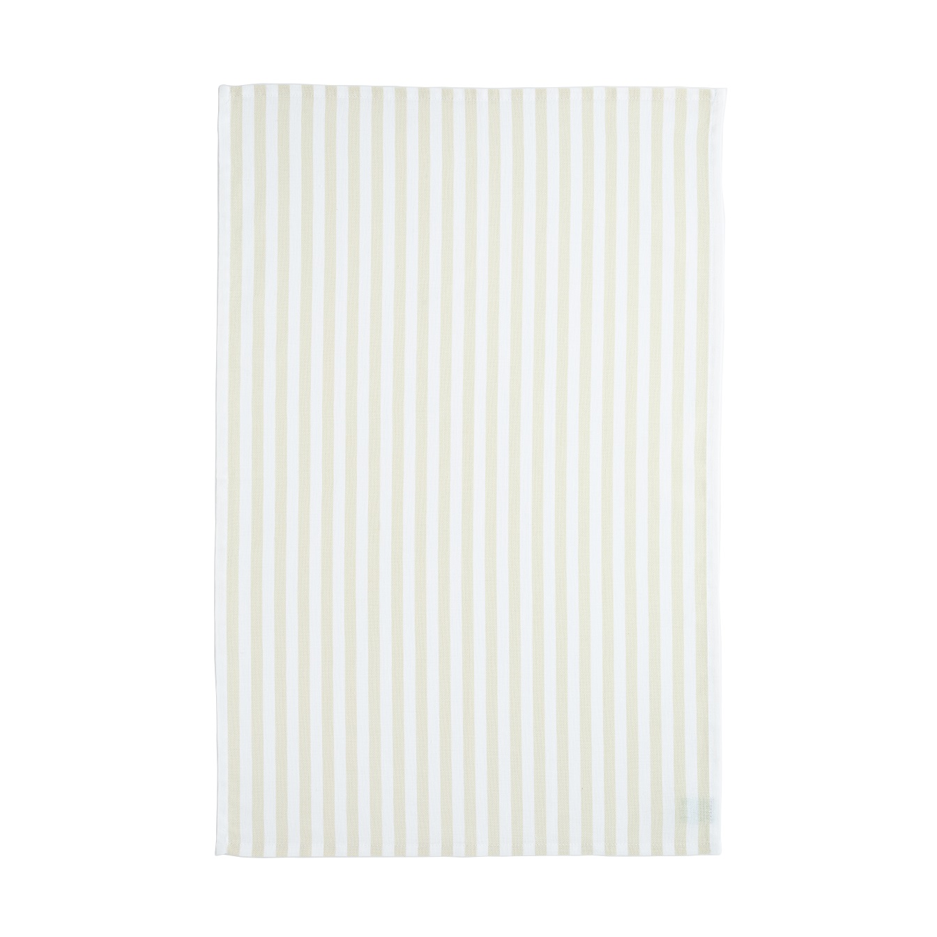 Stripes Set Of 2 Kitchen Towels Vanilla Gift