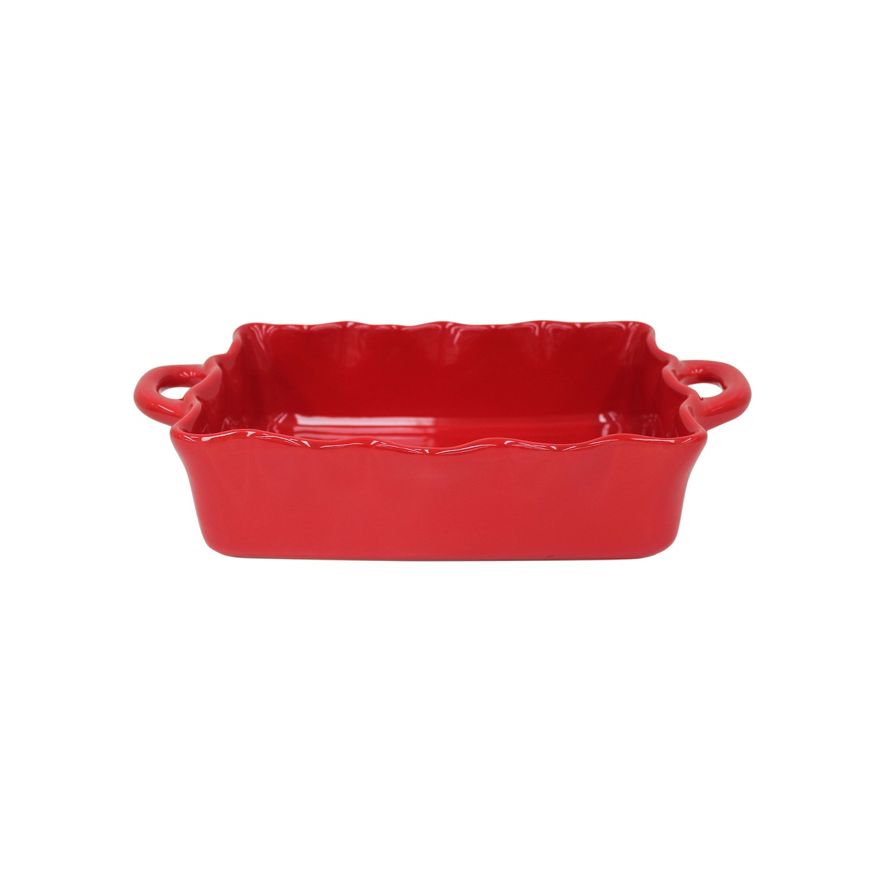 Cook & Host Red Rect Baker (with Handle) 34cm Gift