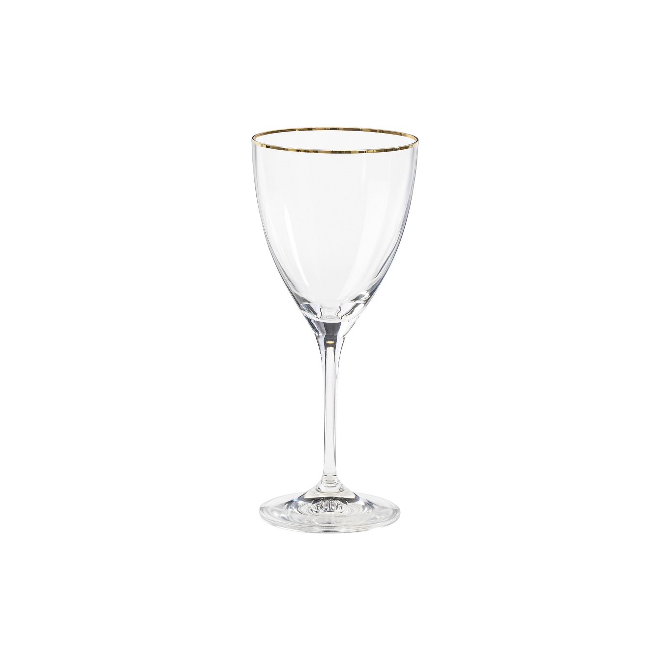 Sensa Wine Glass 250ml Golden Rim Gift