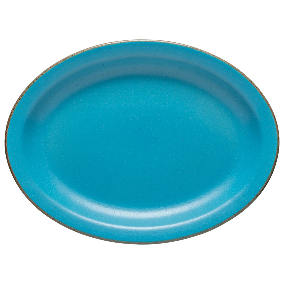 Positano Cyan Oval Platter 40cm Gift