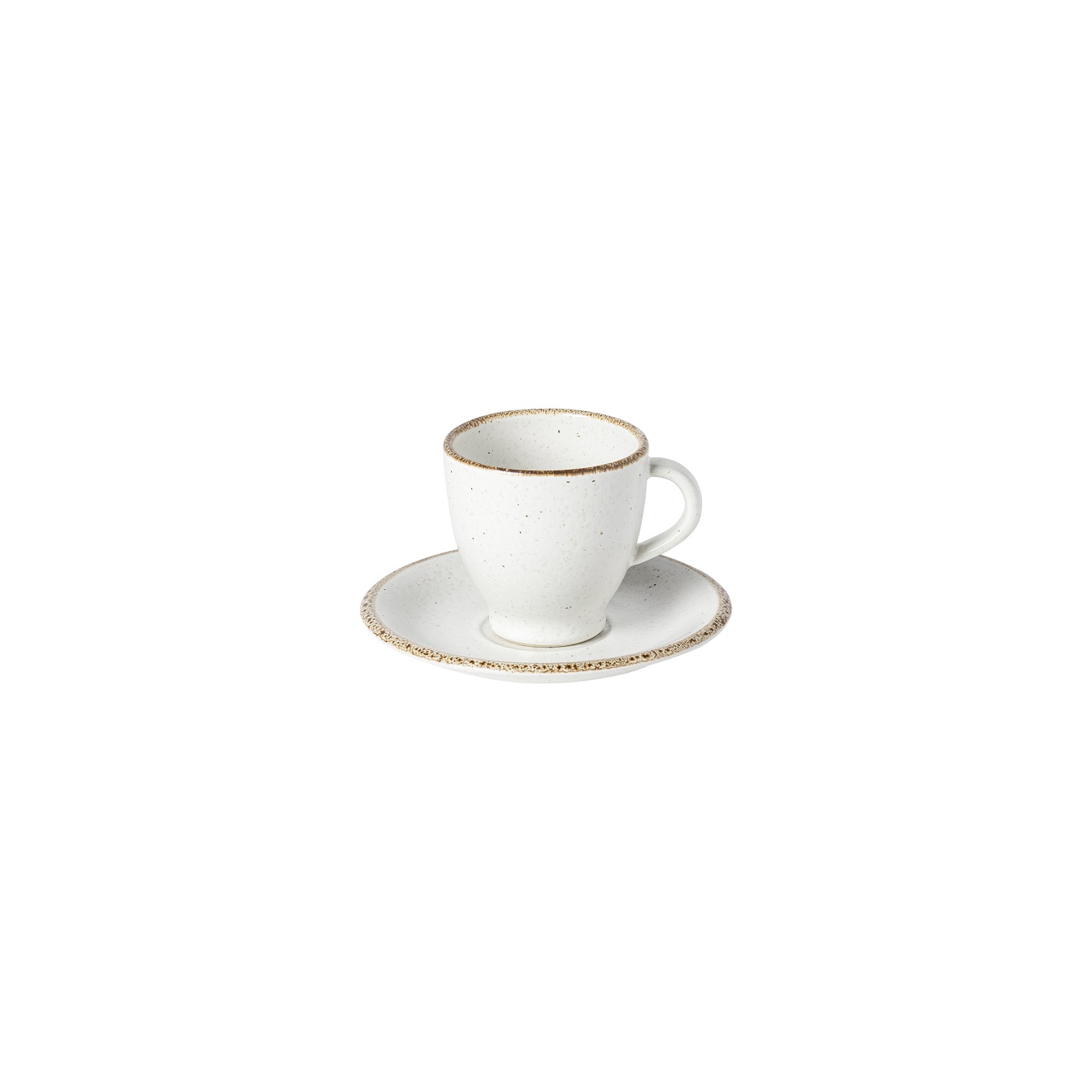 Positano White Coffee Cup & Saucer 0.08l Gift