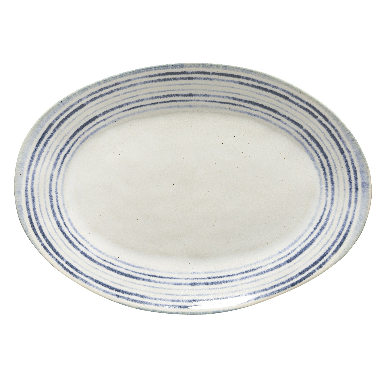 Nantucket White Oval Platter 40cm Gift
