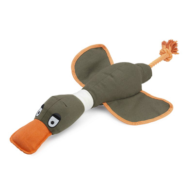 House Of Paws Duck Canvas Thrower Dog Toy Coco Xlarge Gift