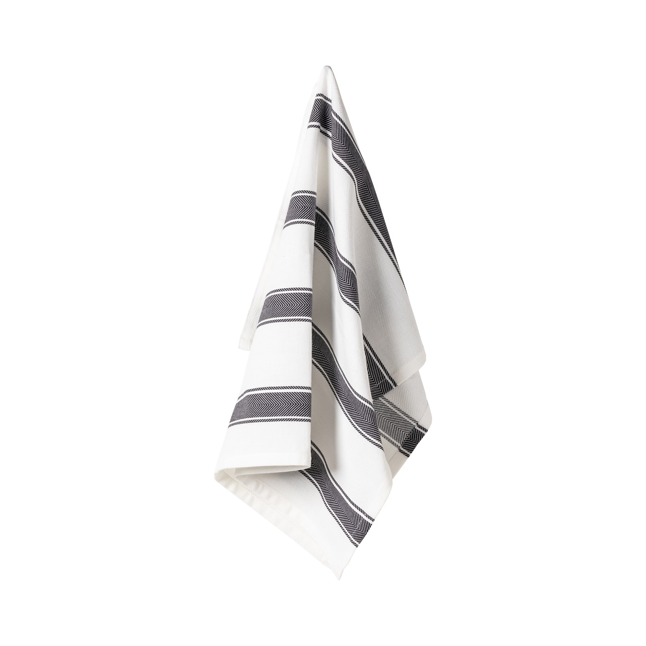 Alessa Kitchen Towel Her Stripes Black Gift