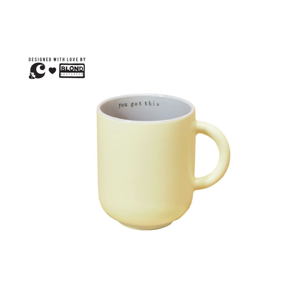 Blond Andc Teacup Pale Yellow - You Got This Gift