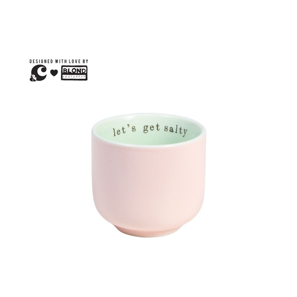 Blond Andc Egg Cup Pink - Lets Get Salty Gift