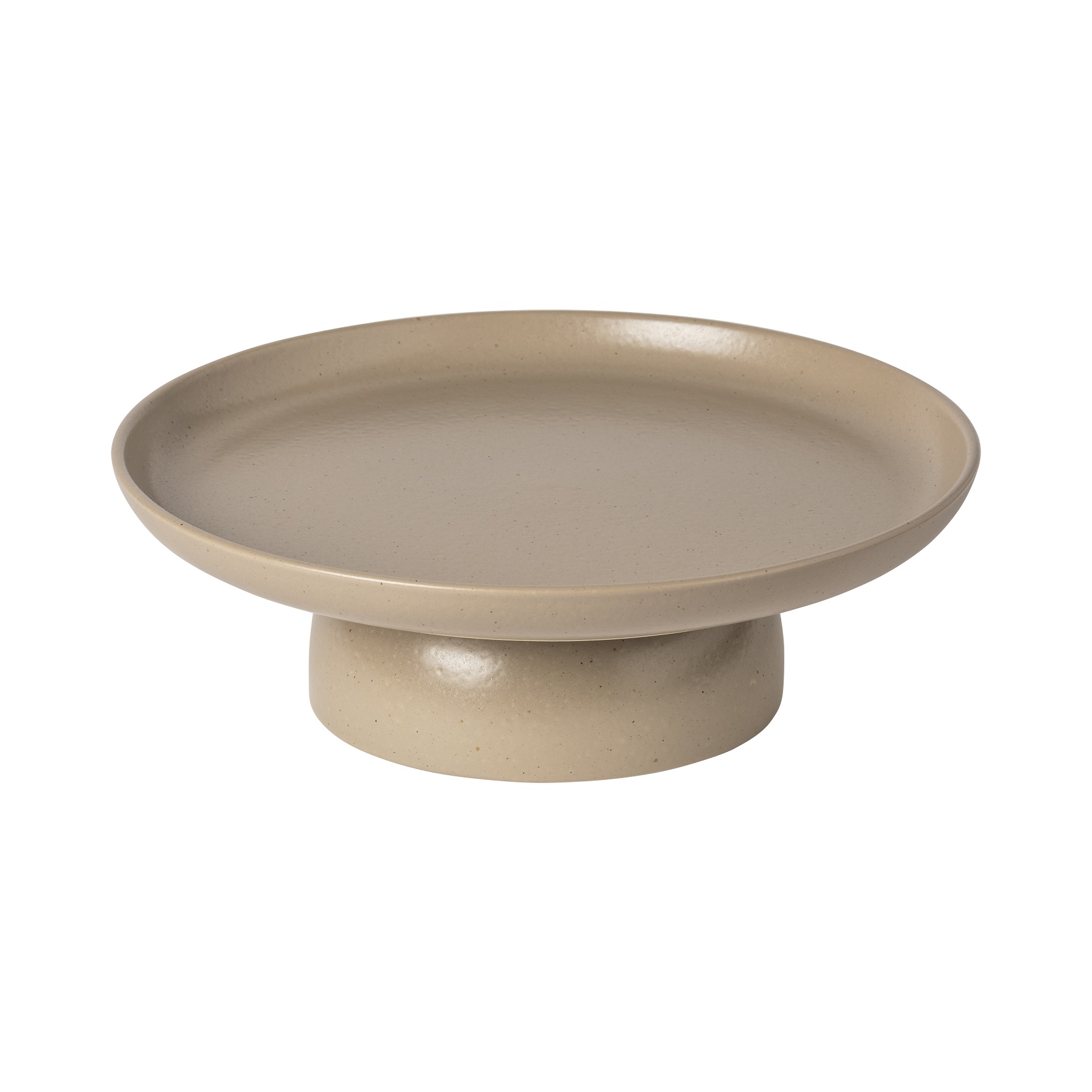 Pacifica Chestnut Footed Plate 27cm Gift