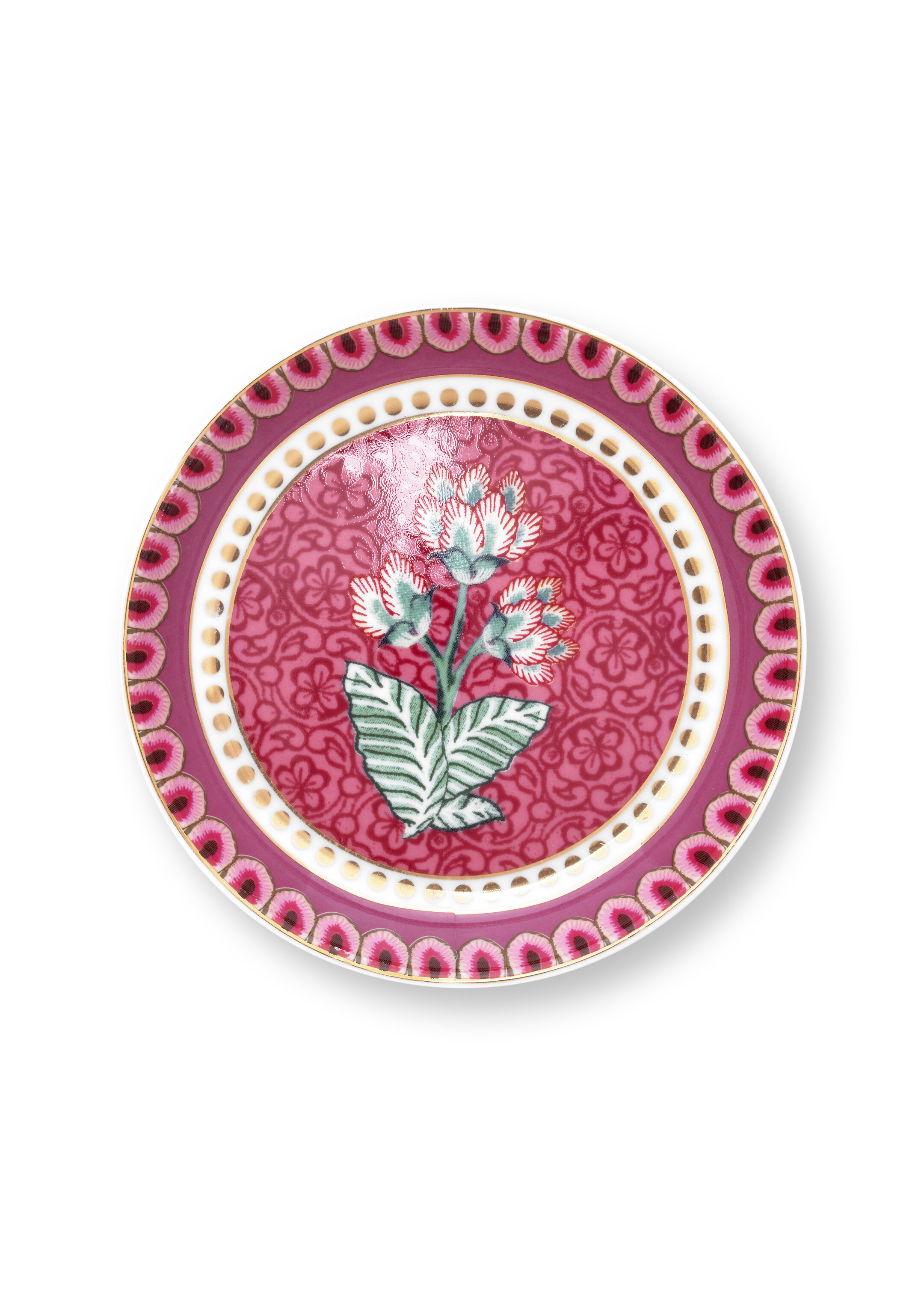 Tea Tip Flower Festival Dark Pink 9cm Gift