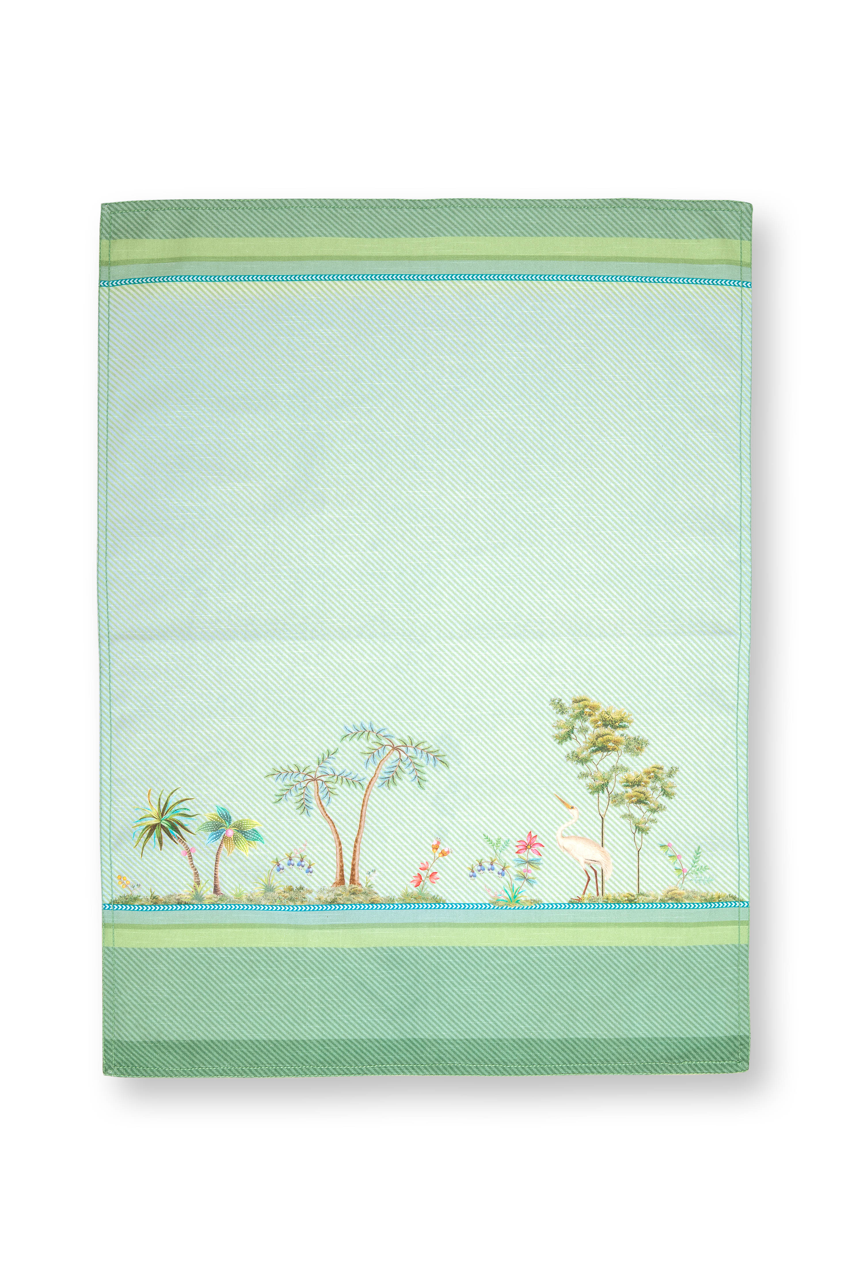 Tea Towel Jolie Heron Small Green 50x70cm Gift