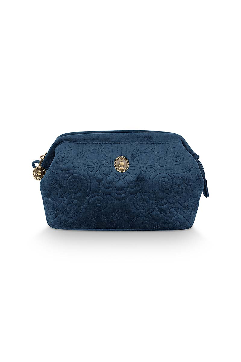 Cosmetic Purse Sml Vlt Quiltey Days Blue Gift