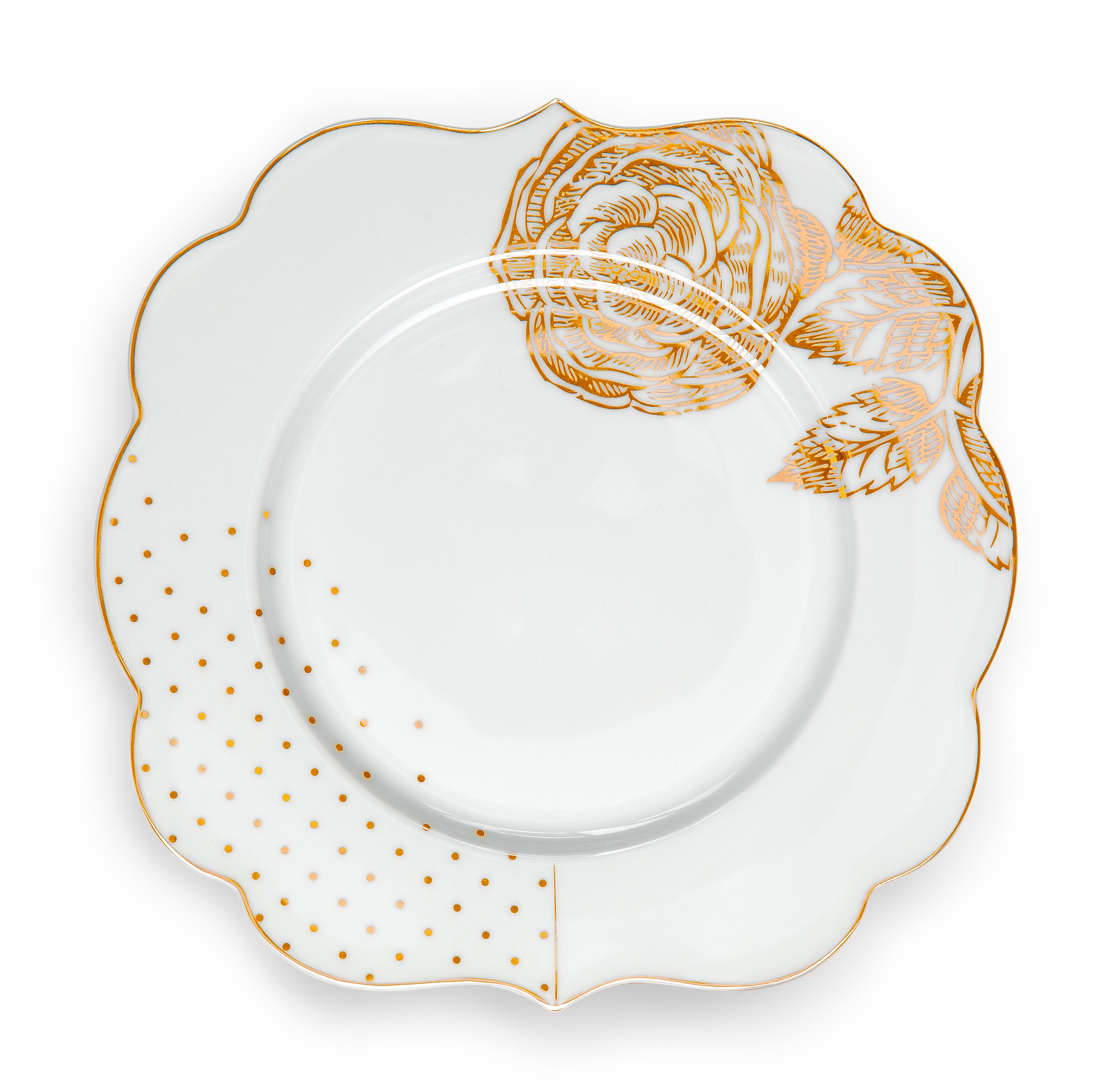 Plate Royal White 17cm Gift