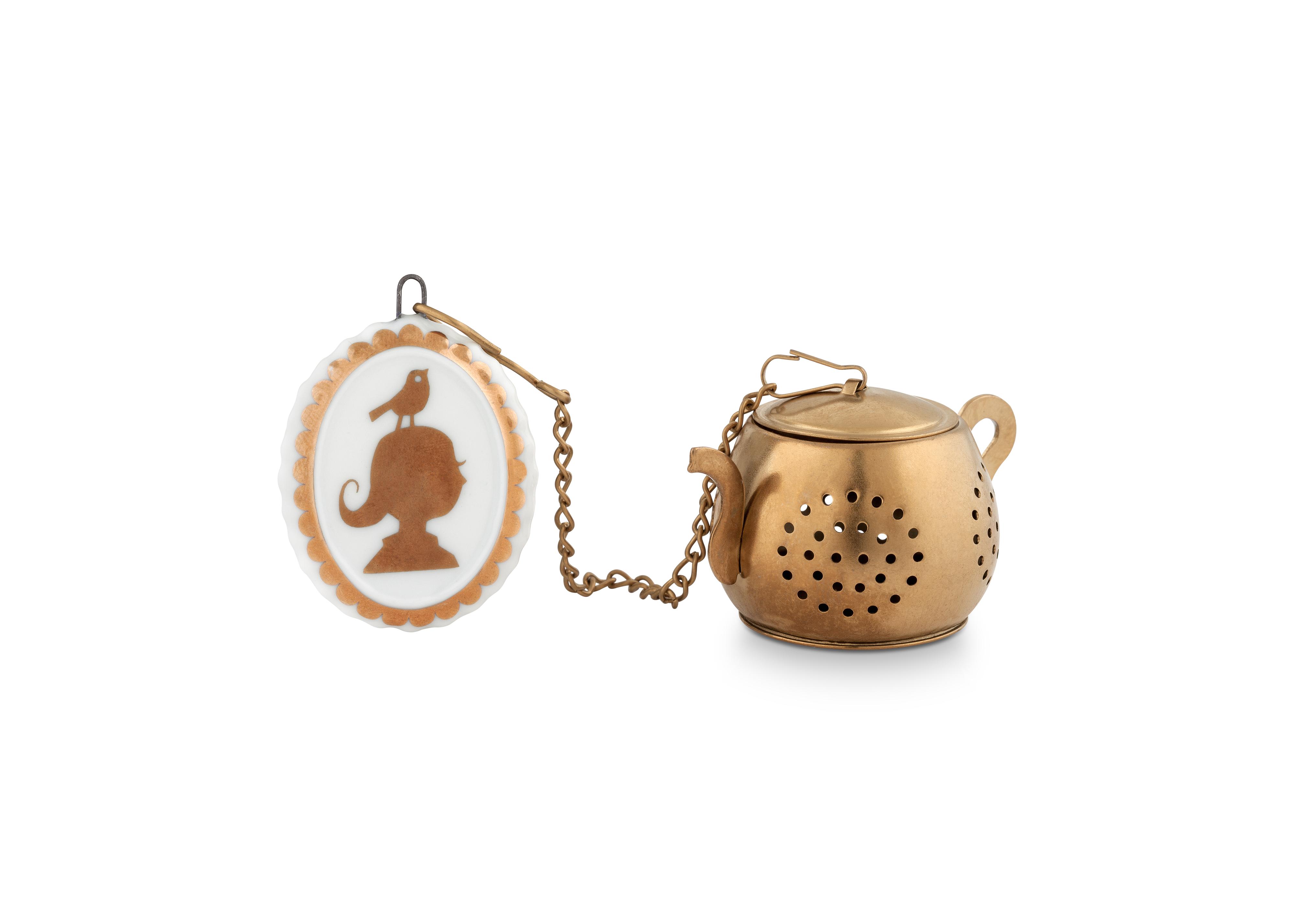 Tea Infuser Medaillon Royal White Gift