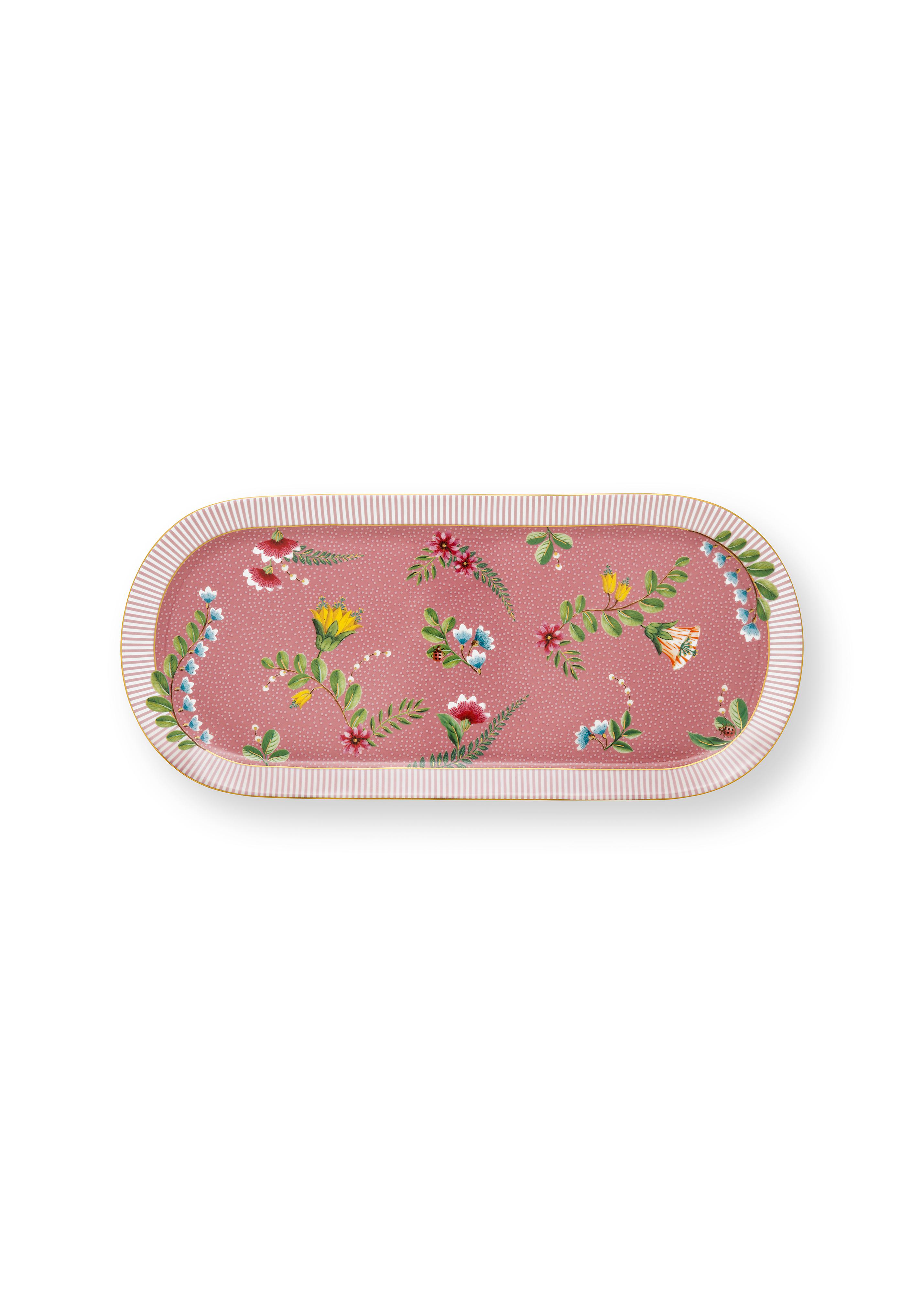 Cake Tray La Majorelle Pink 33.3x15.5cm Gift