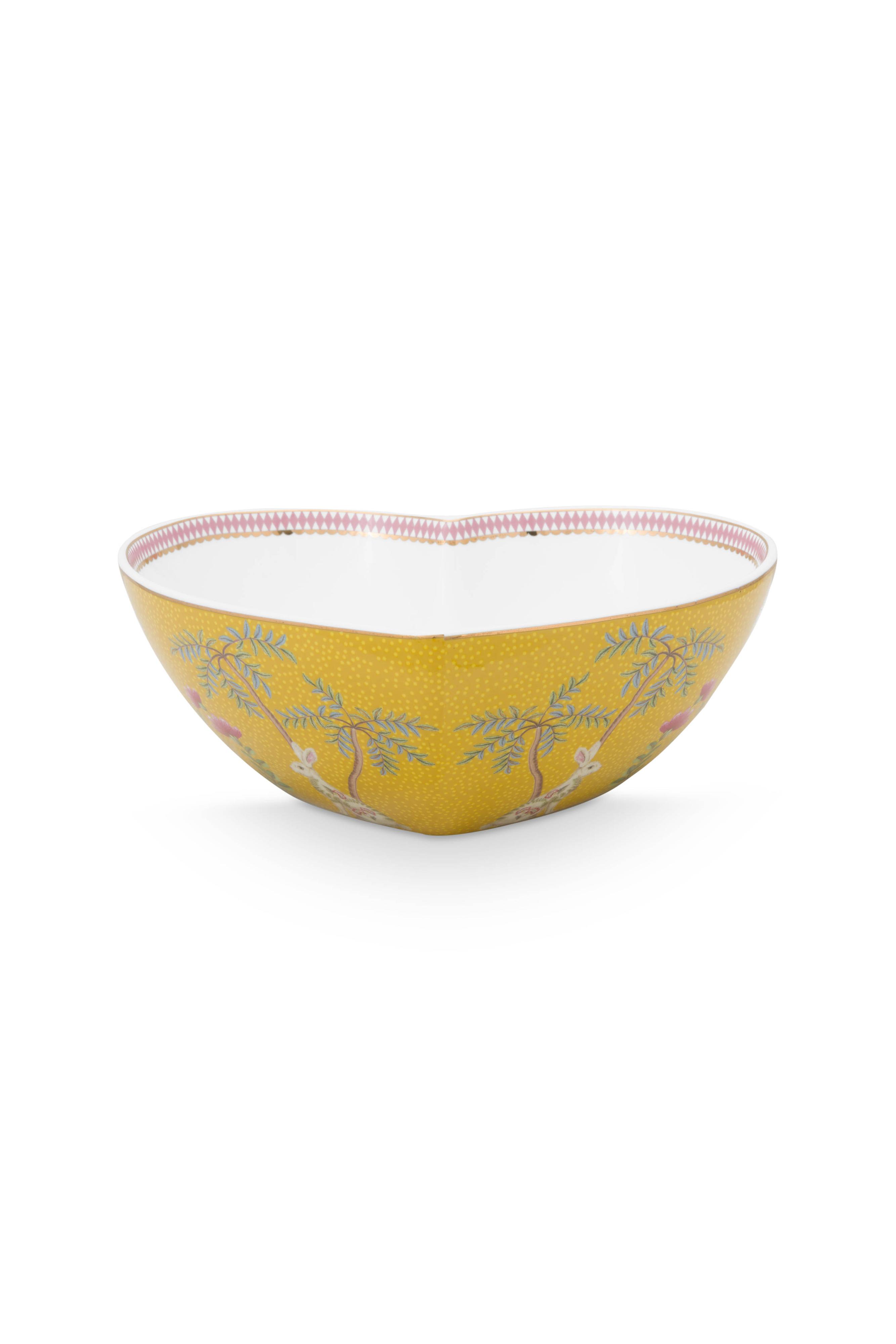 Baking Dish Heart La Majorelle Yellow 22x20x8cm Gift