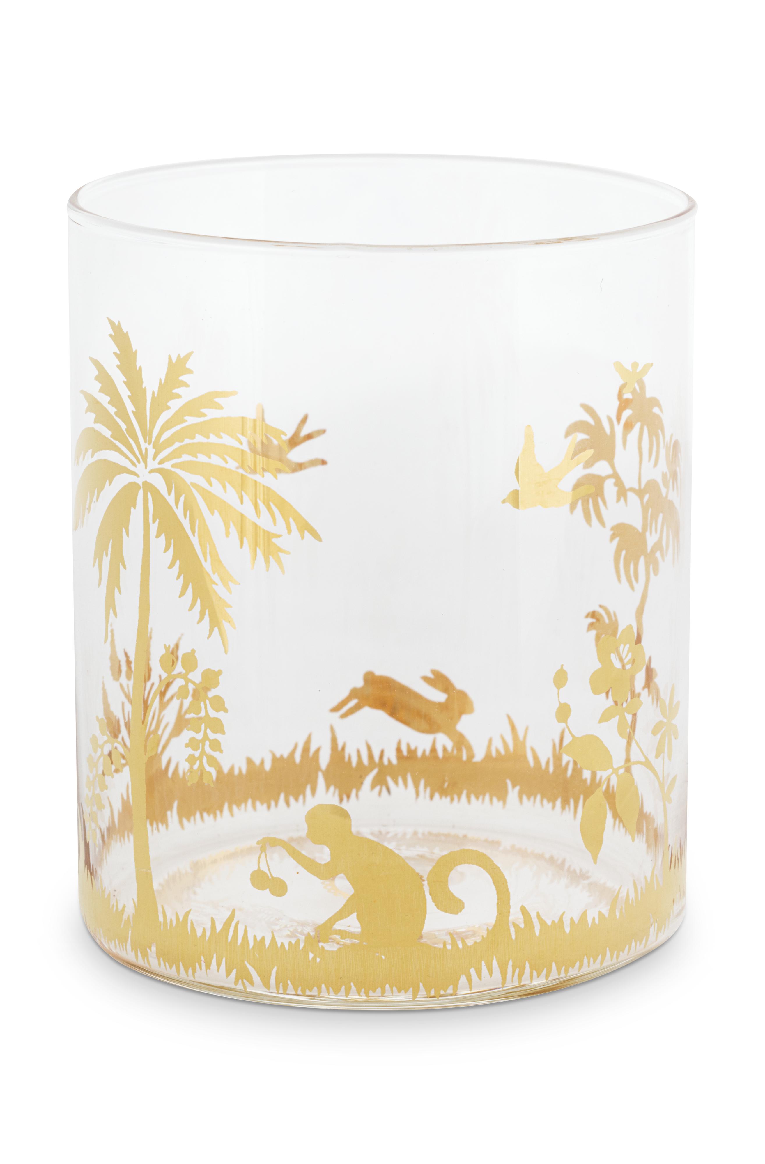 Water Glass La Majorelle Gold 250ml Gift